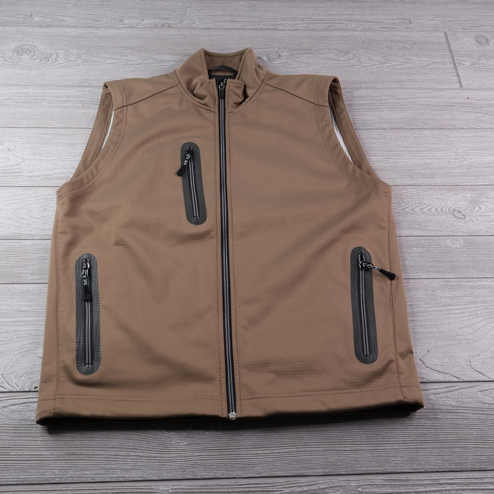 Zero Restriction Tour Series Vest Men's Small Waffle Grid Lined Golf Performance